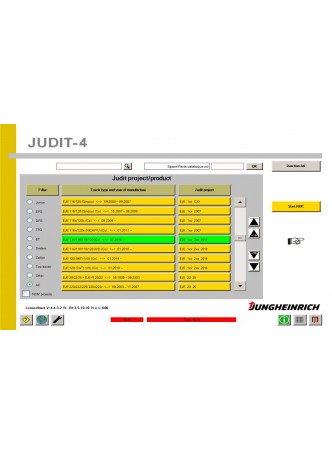 2022 Year Newest version Jungheinrich Forklift Judit 4.37 version diagnostic software + license files